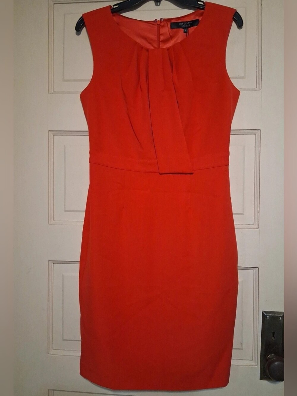 NWT Portmans Status Red sleeveless Pencil dress